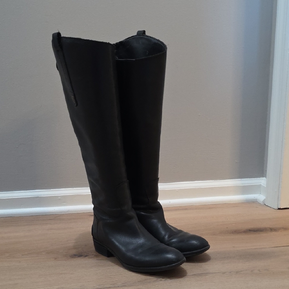 Sam Edelman Black Over the Knee Boots